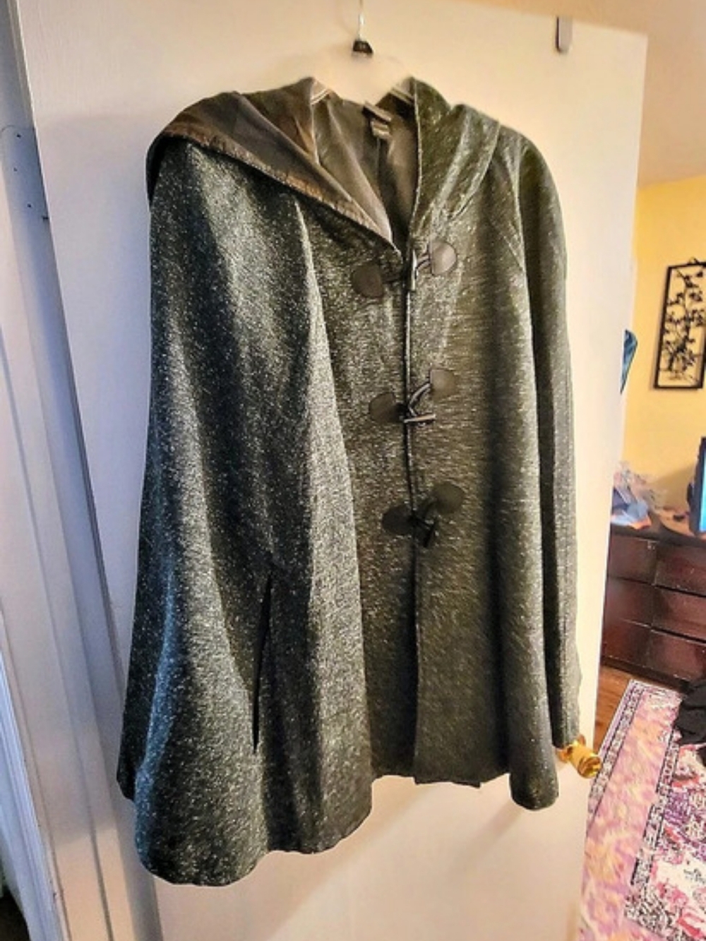 Outlander Exclusive Torrid Collection Hooded Cape in Gray Size Medium